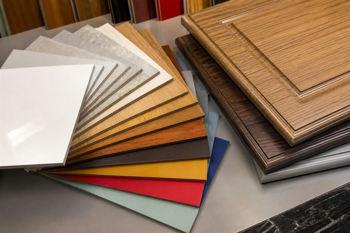 Decorative door skins and laminate sheets